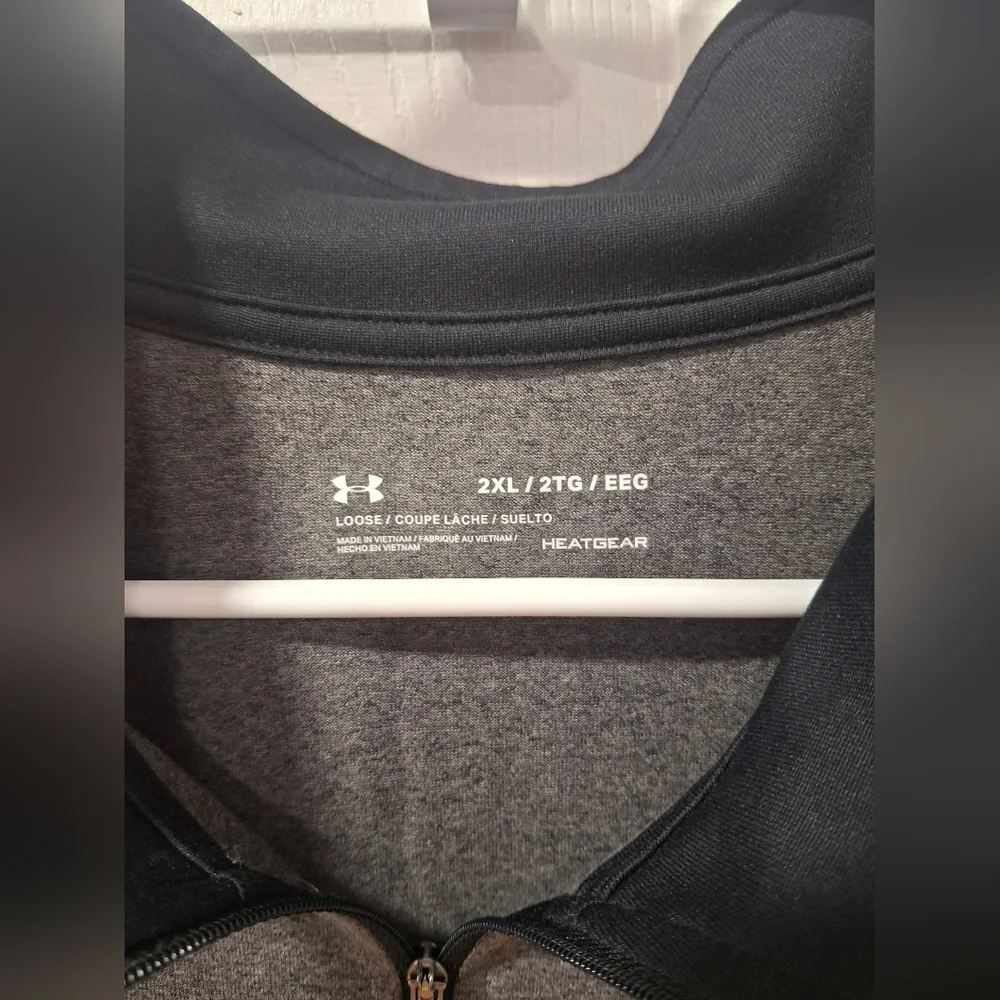 Under Armour Gray Quarter-Zip Pullover